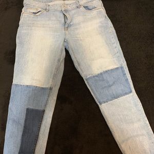 Blue denim Boyfriend jeans
